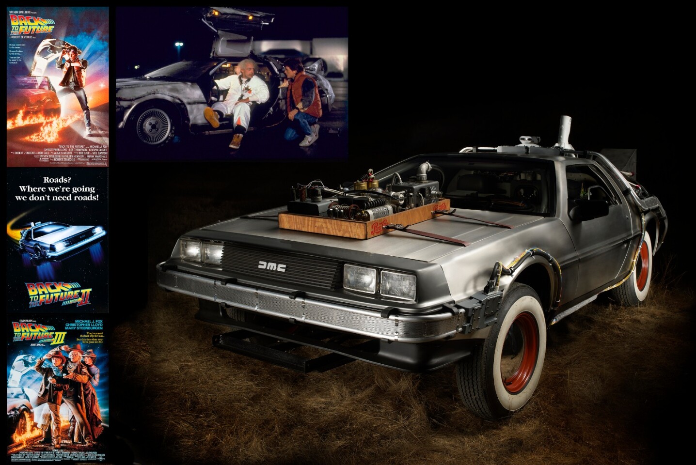 3| Doc Brown's DeLorean from Back to the Future
