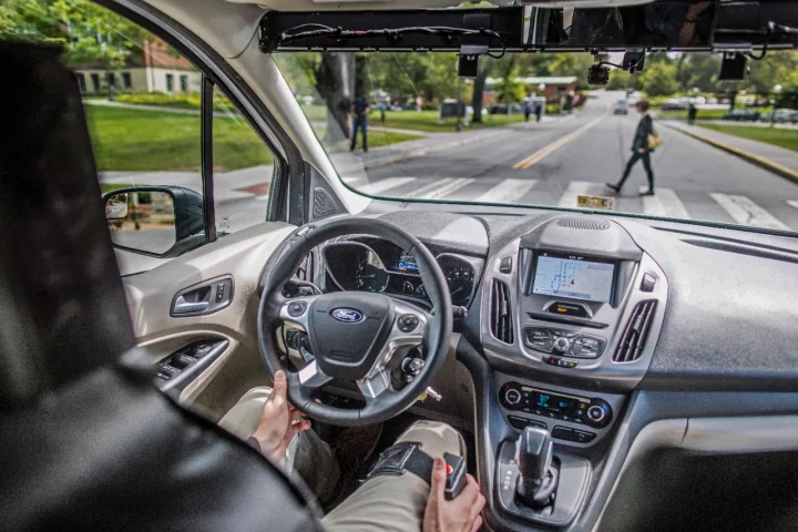 The (seemingly) driverless car has been driven more than 1,800 miles around dense urban environments