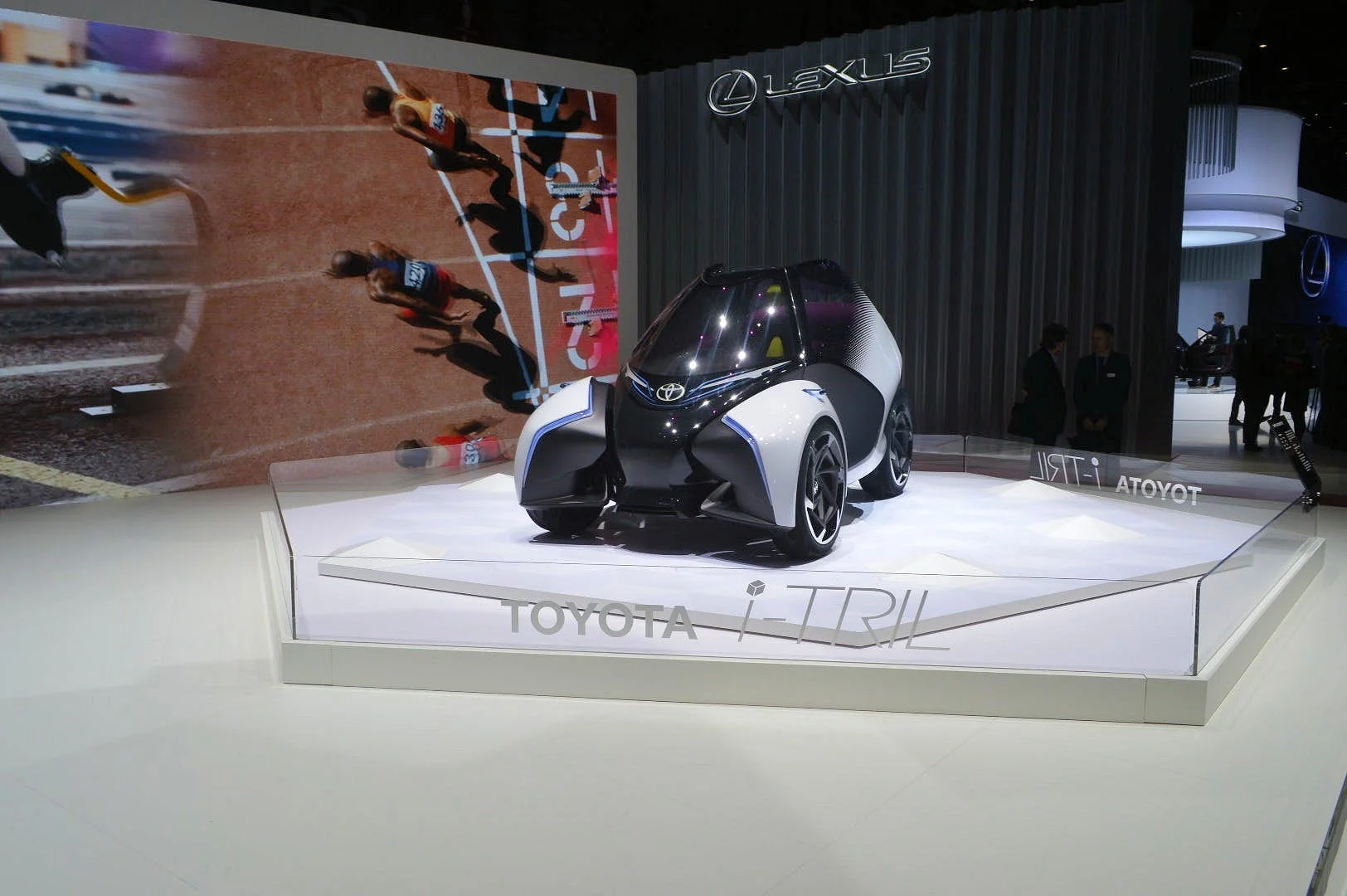 Toyota says that the i-Tril features autonomous driving tech, but is designed to be so much fun that the human driver will want to take control