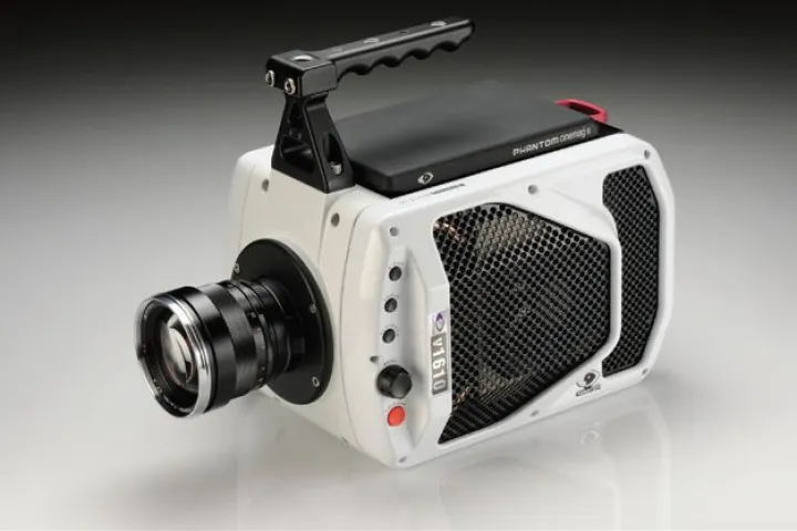 Vision Research's Phantom v1610 high-speed digital camera shoots 1 million fps videos