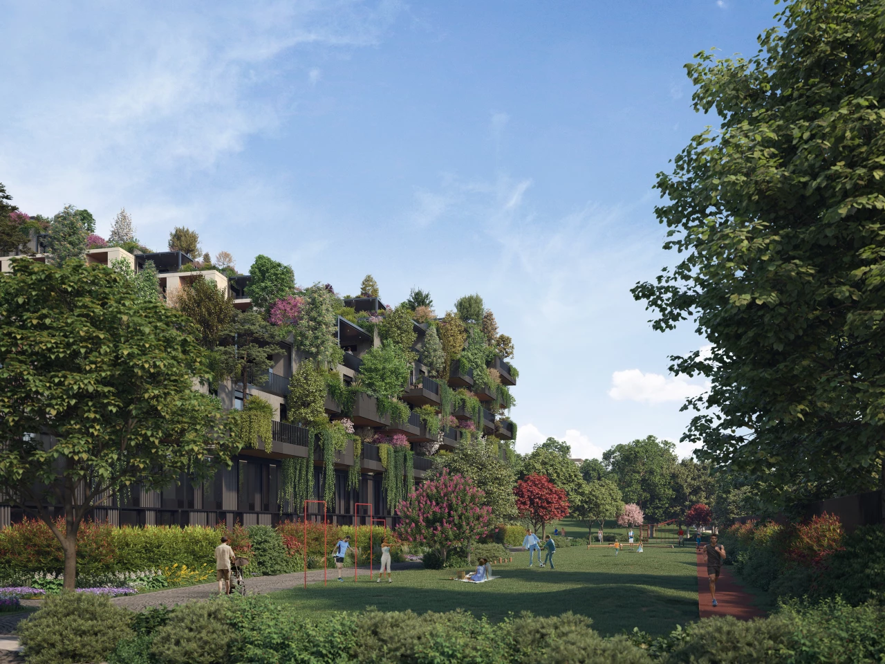 Bosconavigli will include significant landscaping, including bicycle and pedestrian paths