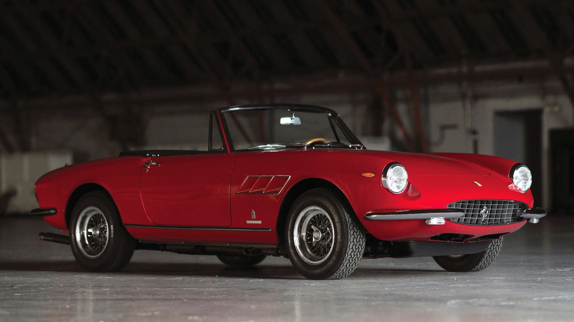 This 1967 Ferrari 330 GTS goes to auction on Saturday, July 18, 2015. It is expected to sell for between $2 million and $2.6 million.