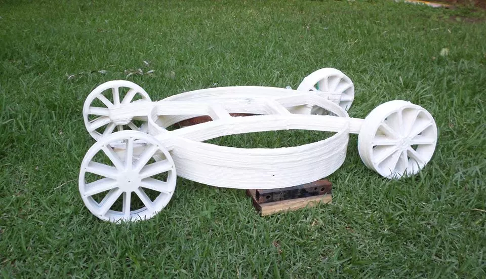 The Cheetah prints objects at 12 times the speed and at one tenth of the cost of a common desktop 3D printer