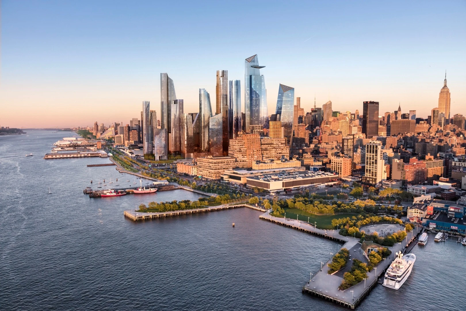Hudson Yards is expected to be completed in 2025