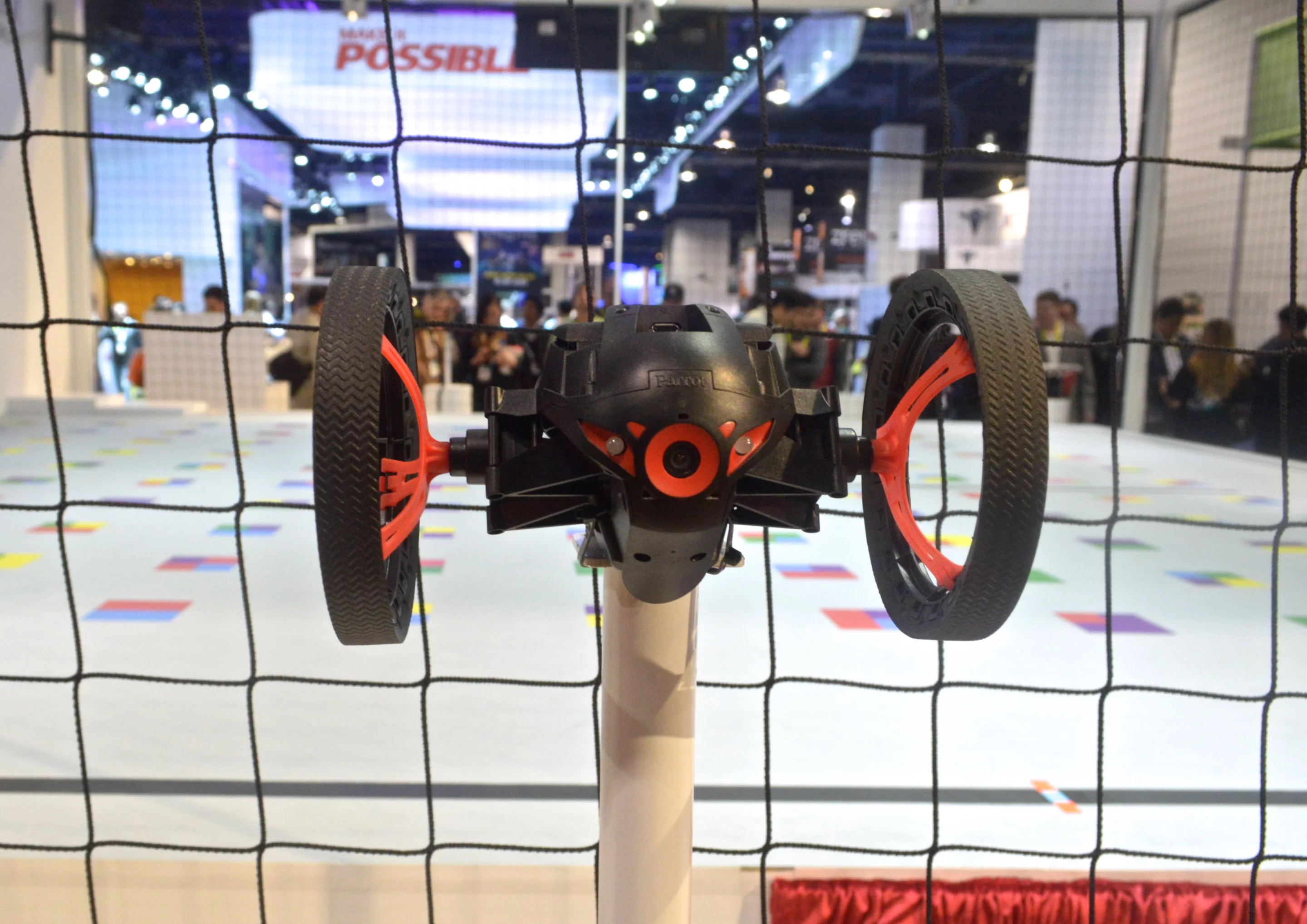 Parrot Minidrones at CES 2015 (Photo: C.C. Weiss/Gizmag)