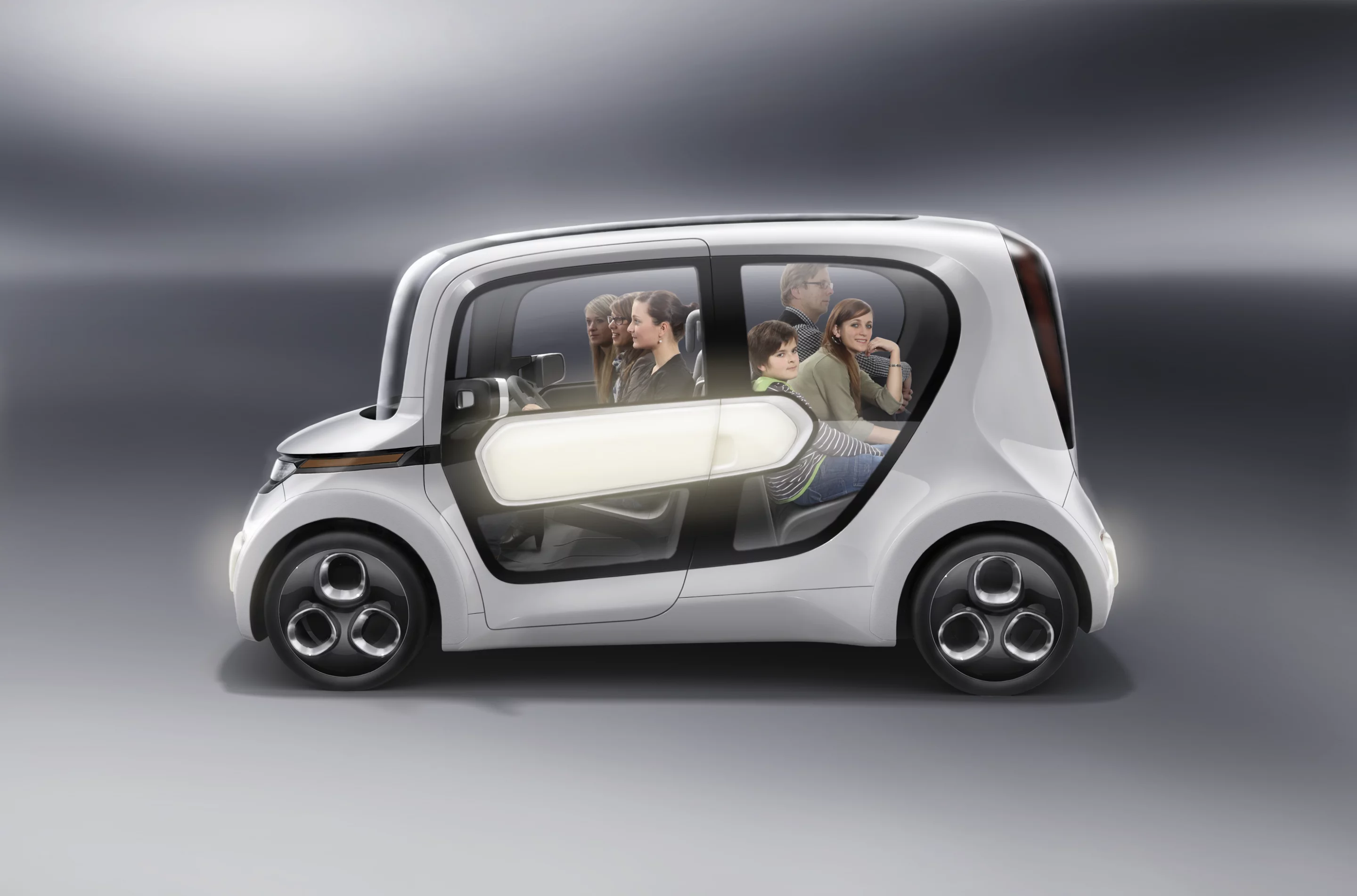 EDAG has extended its Light Car electric concept range with the addition of the Light Car - Sharing hire fleet concept, unveiled at this year's International Geneva Motor Show