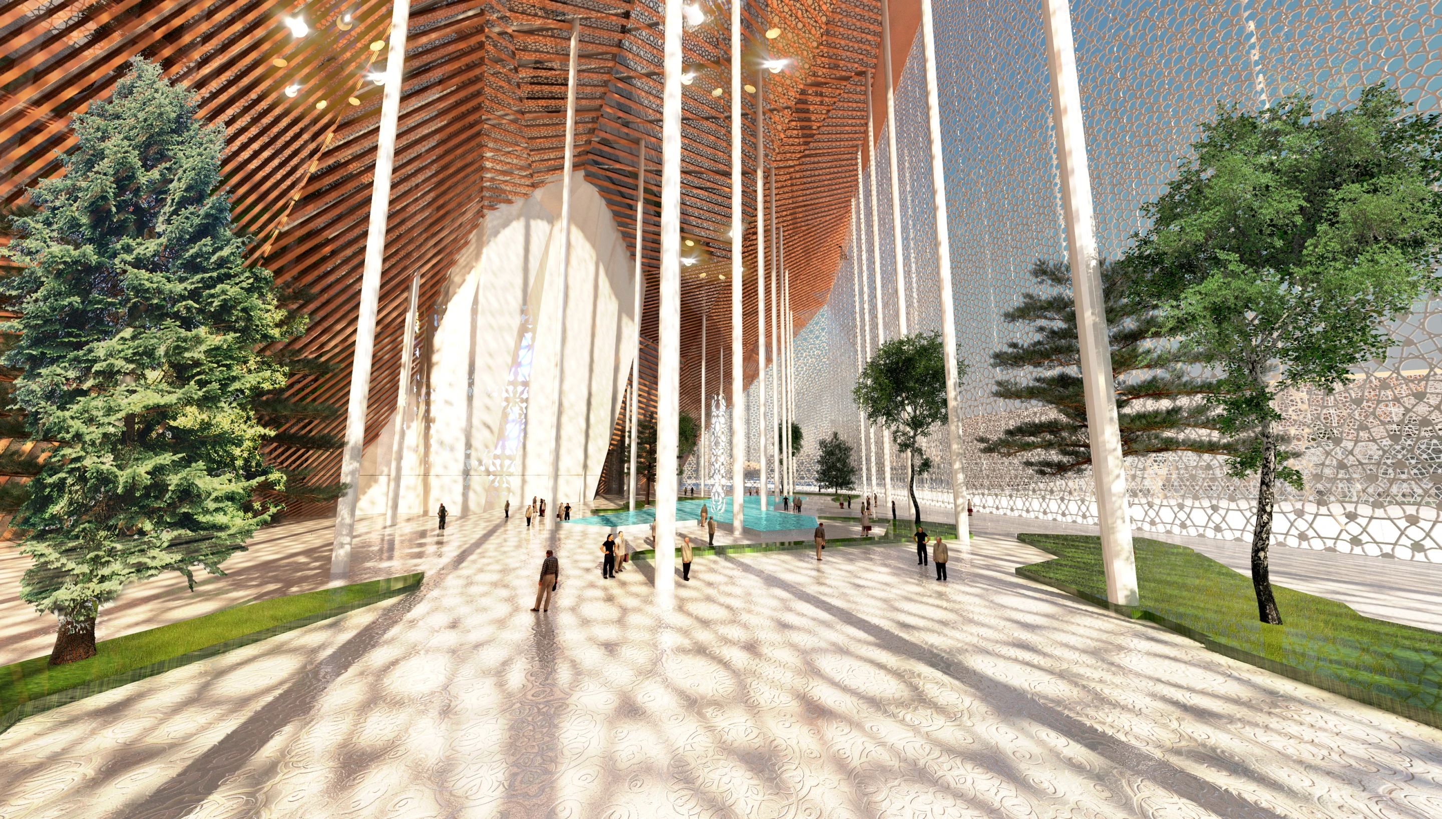 The City Sand Tower rises to a height of 450 m (1,476 ft) (Image: Manal Rachidi Oxo Architects and Nicolas Laisné Associes)