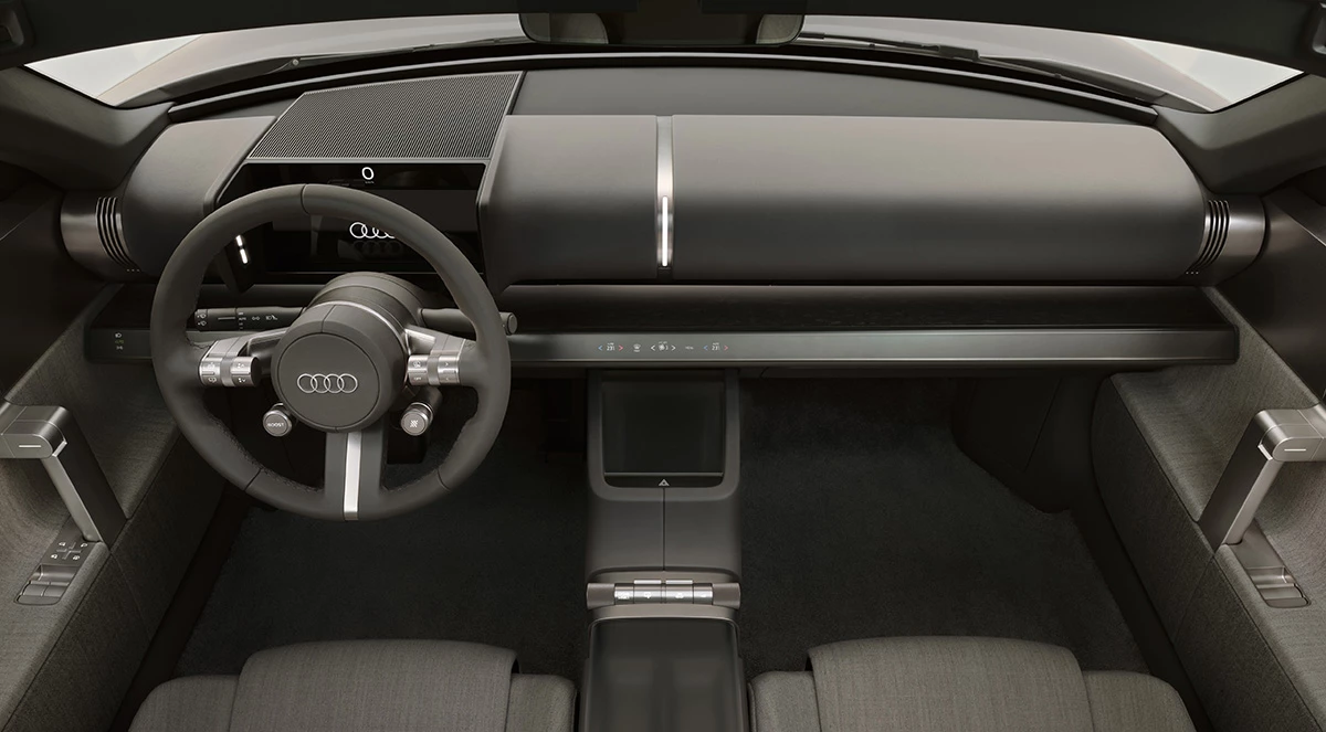 It's nice to see a dashboard that isn't entirely dominated by screens