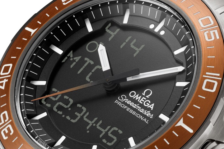 The Omega Marstimer displaying time on the Martian Primer Meridian