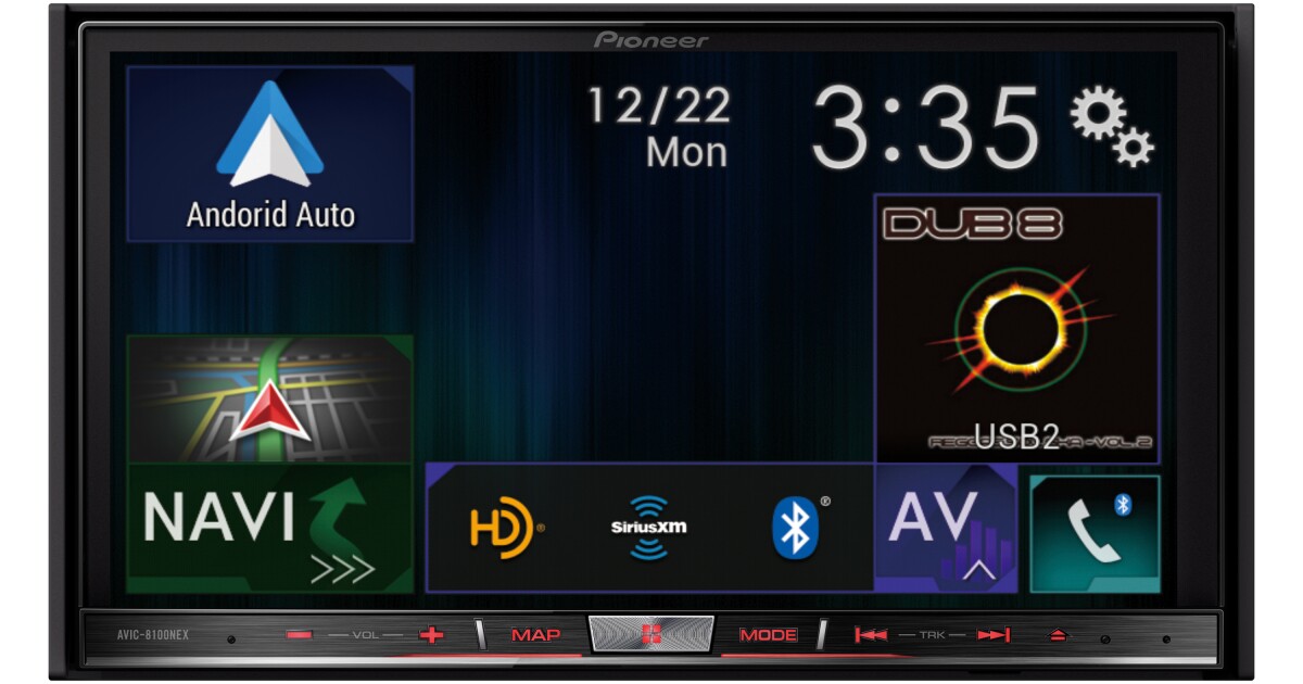 Pioneer launches second generation of NEX Receivers with Android Auto