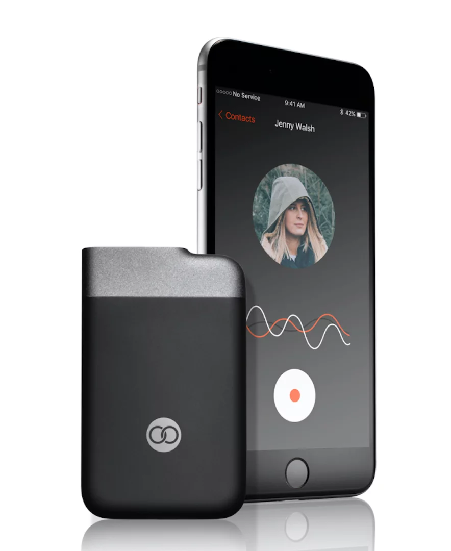 The Beartooth device allows you to talk or text with an individual or group