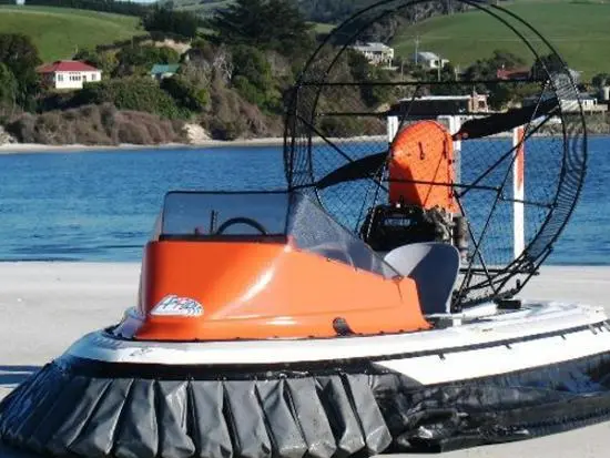 The AirRider hovercraft uses a one-liter petrol engine