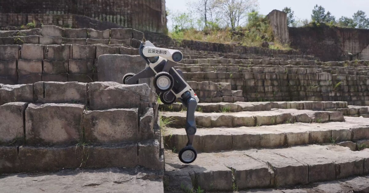 Rugged robodog for industrial extremes