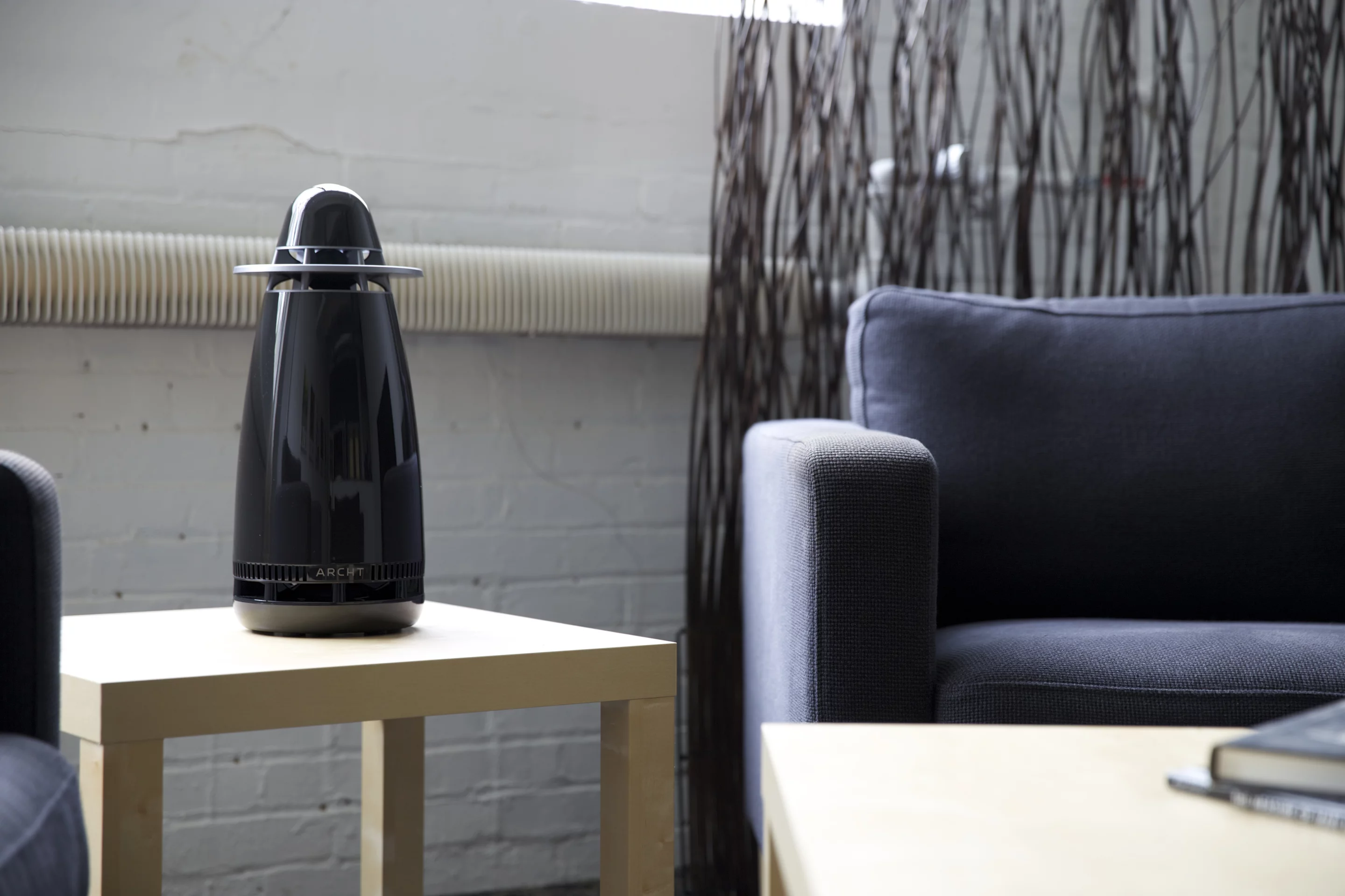 The companion app allows users to auto calibrate the Archt One to offer dynamic audio optimized for the space it's being used