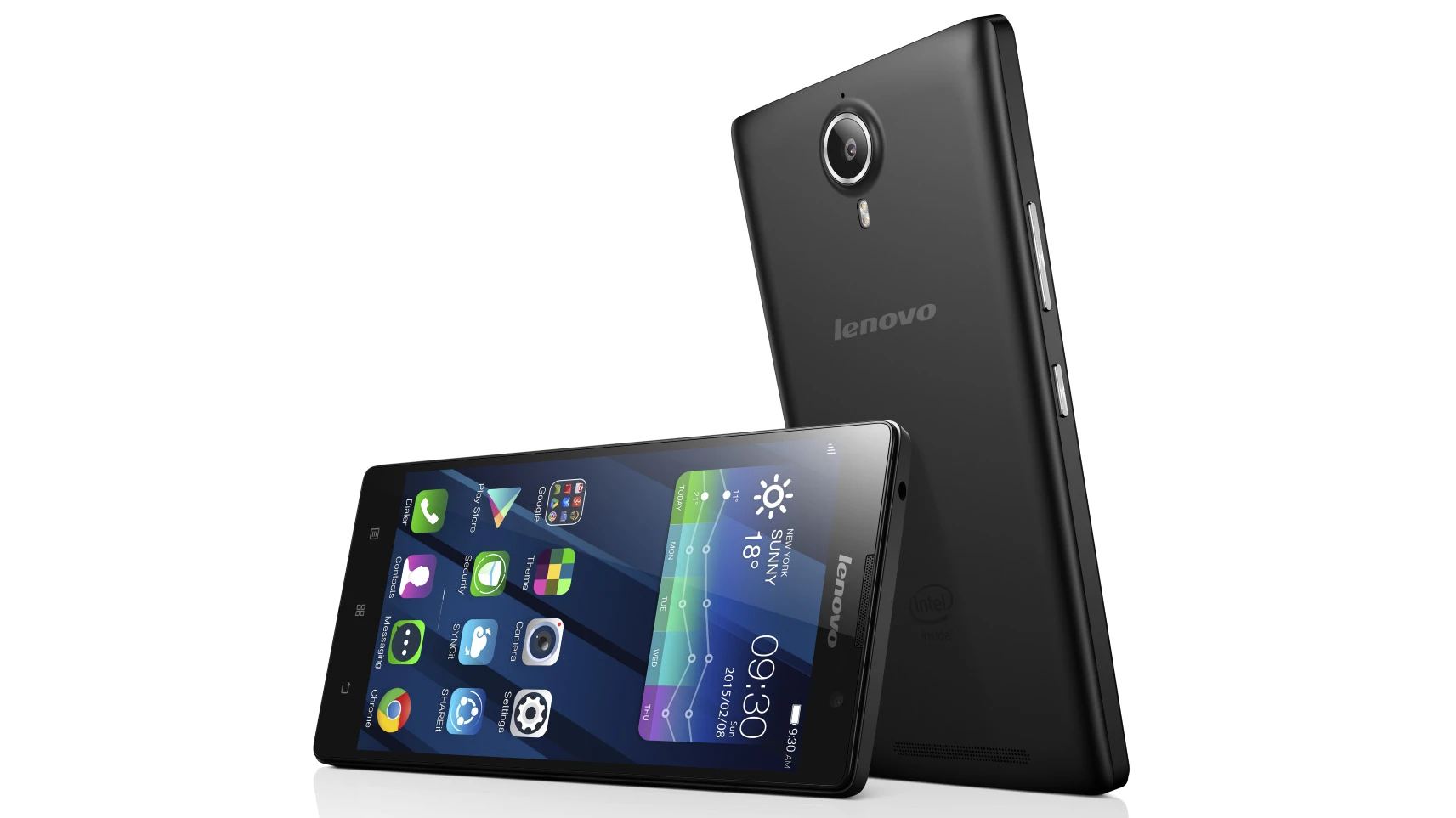 The Lenovo P90 was one of two 64-bit smartphones from Lenovo at CES 2015 (Photo: Lenovo)