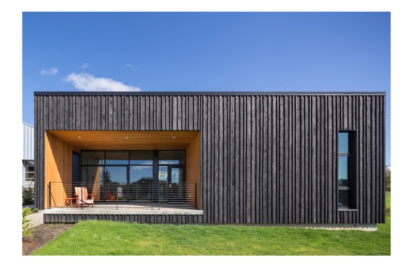 Fire Station 76, by Hennebery Eddy Architects won the Institutional Wood Design award