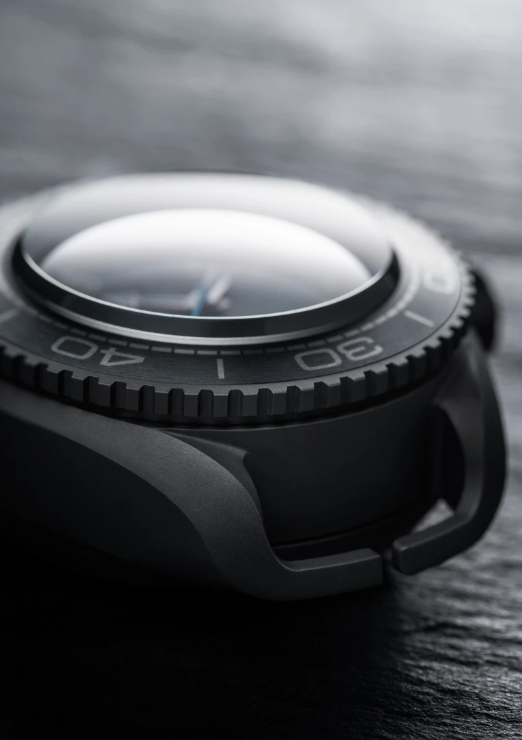 The Omega Seamaster Planet Ocean Ultra Deep Professional was made from cast off from submersible construction
