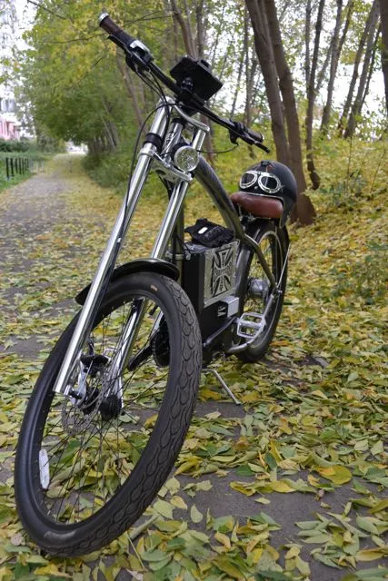 Desperado is built around an existing pedal-powered beach cruiser bike, made by California-based bicycle manufacturer Nirve