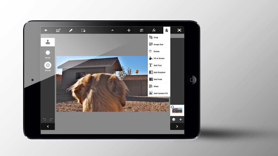 Photoshop Touch is surprisingly advanced