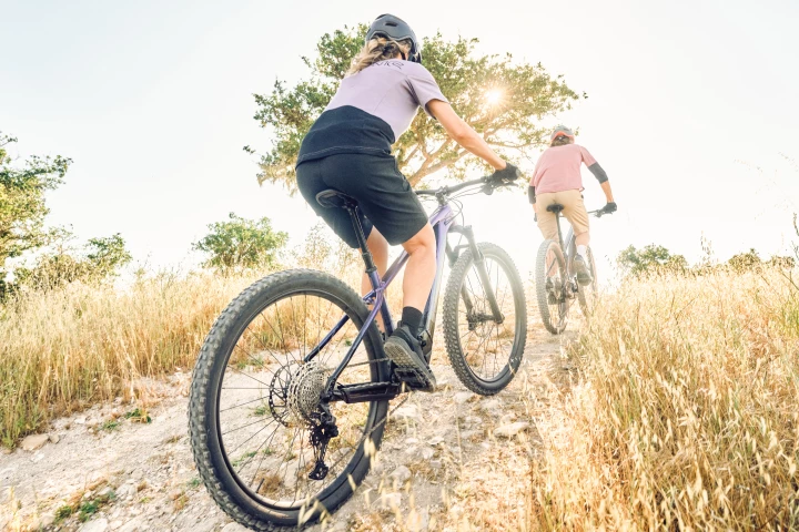The Marlin+ eMTB is designed to offer a motor boost on the trail or around town