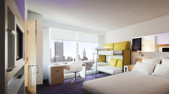 New York Premium Cabin Double Bunk (Image: Yotel)