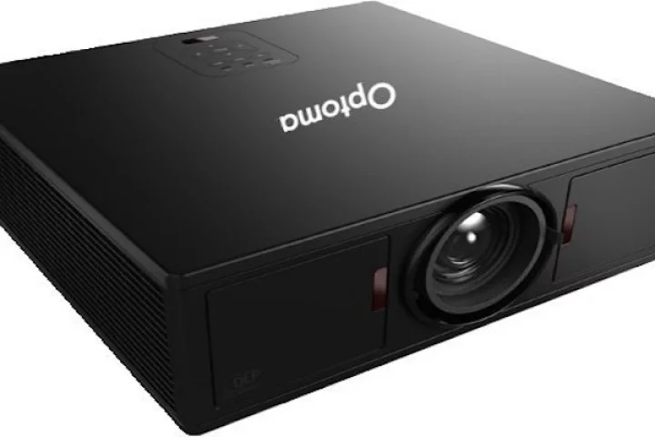The as-yet-unnamed 4K ultra-short throw projector from Optoma