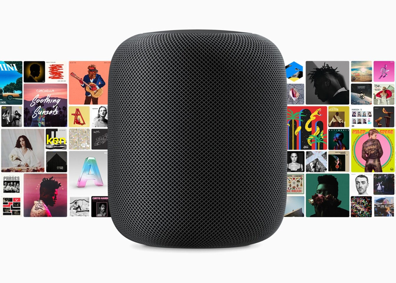 The HomePod will work with Apple Music and a local iTunes library