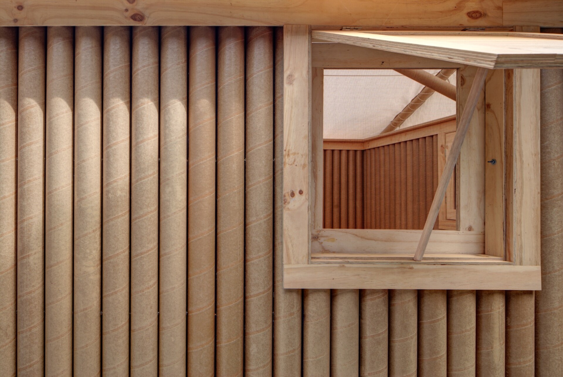 Shigeru Ban's cardboard and bamboo shelters highlighted in new exhibit