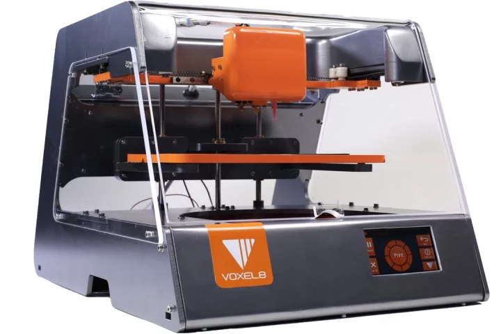 The Voxel8 3D printer can blend plastics and electronics in the same printed object