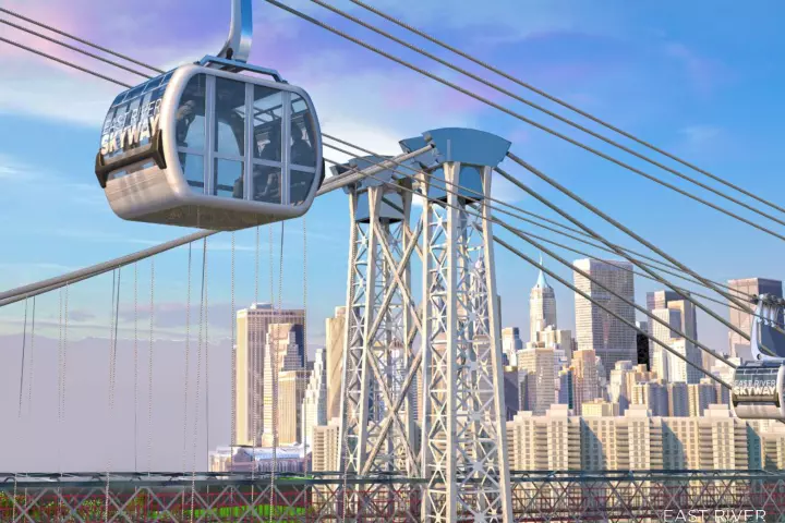 The East River Skyway proposal, by developer CityRealty