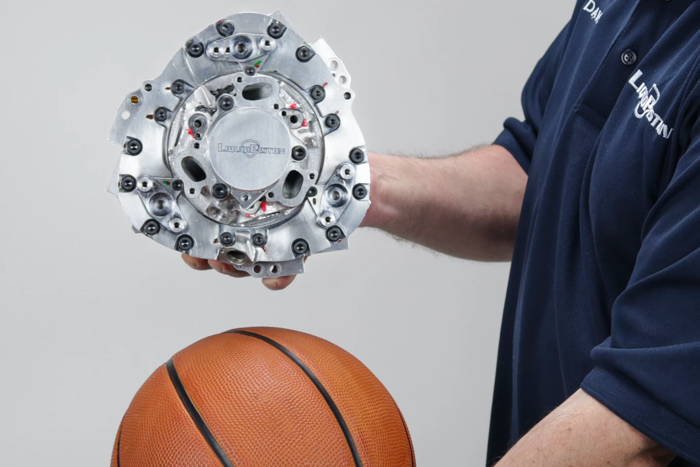 The XTS-210 is about the size of a basketball, and makes around 25 peak horsepower