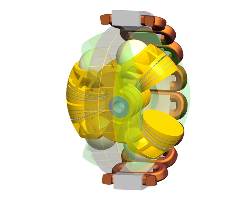 Kugel motor cutaway drawing