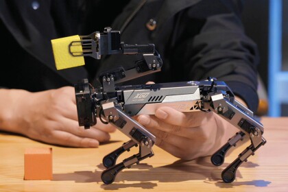 XGO 2 mini quadruped robot is armed – but not dangerous