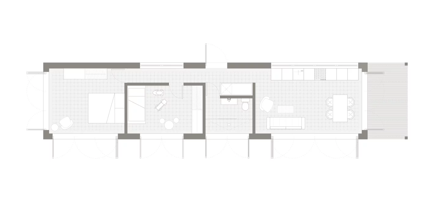 Big Box 2 Bedroom floor plan
