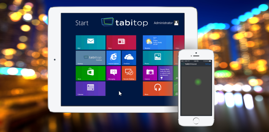 TabiMouse is free, but subscription rates for the Tabitop iPad app start at $3.99 a month