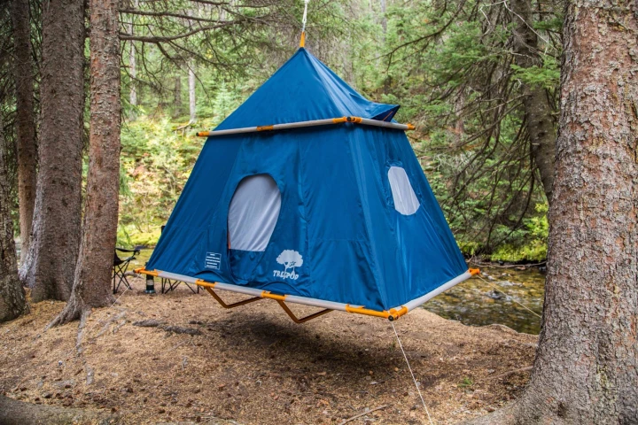 The TreePod Camper will hit the market in April