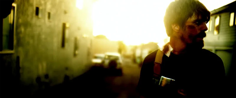 An example of the unique look of the film "Bellflower," shot with cameras built by director Evan Glodell