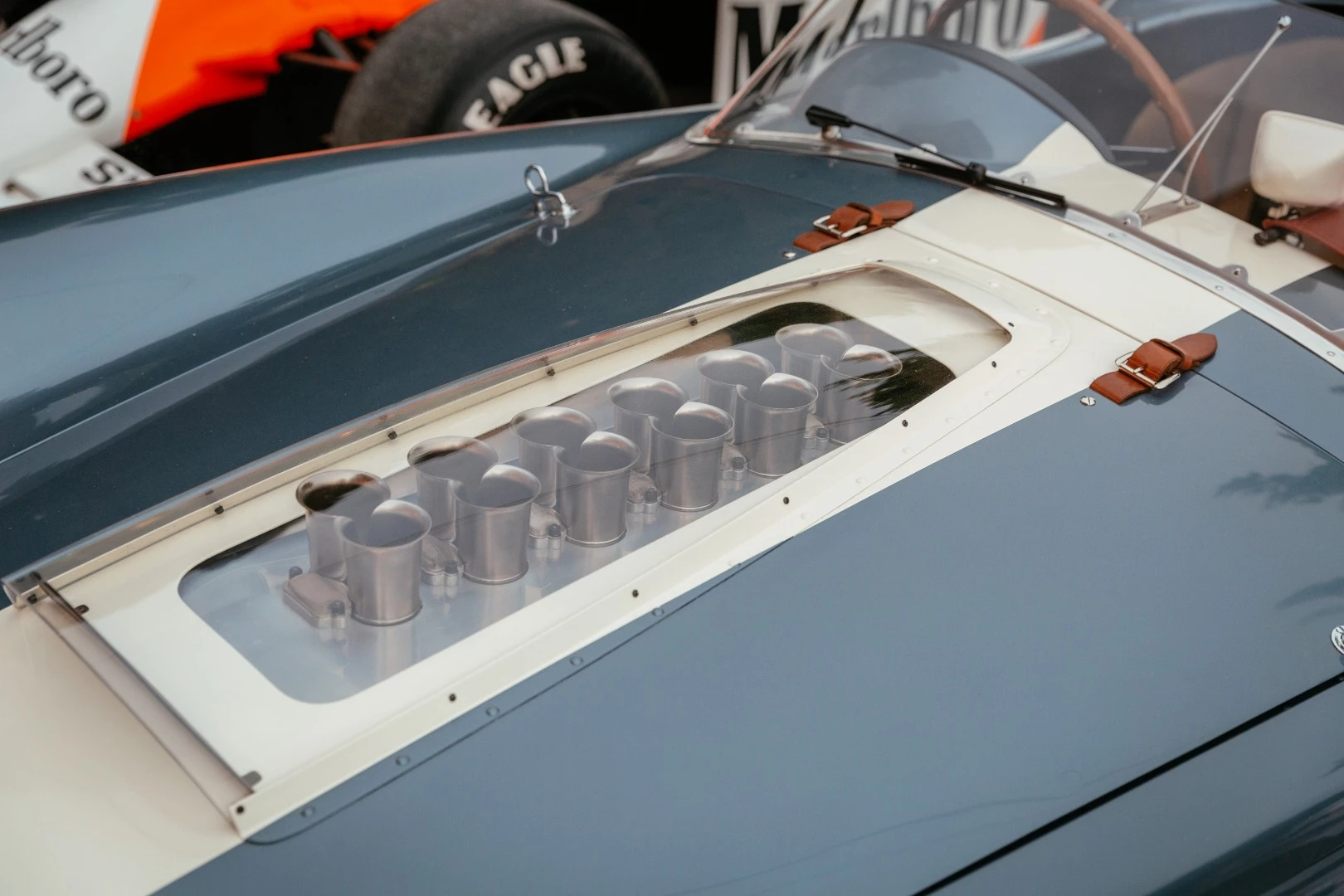 1958 Ferrari 335 S Spyder by Scaglietti | Winner: 2018 Concorso d'Eleganza Villa d'Este | Owner: Andreas Mohringer, Austria | Specifications: 4023 cc, DOHC V12 engine • 5-speed manual transaxle • 390 horsepower at 7400 rpm • Independent suspension front, De Dion real axle • Four-wheel hydraulic drum brakes