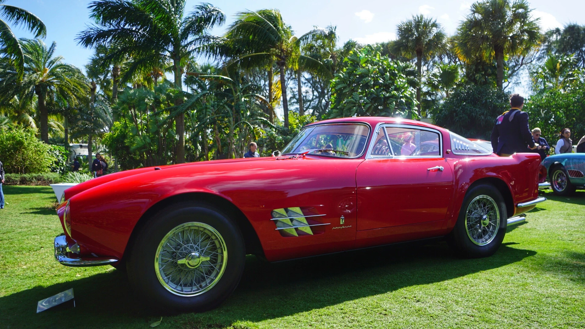 1955 375 MM Speciale: This special bodied show car sold at auction in May of 2011 at the RM Villa d'Este auction for €3.36million to its current owner