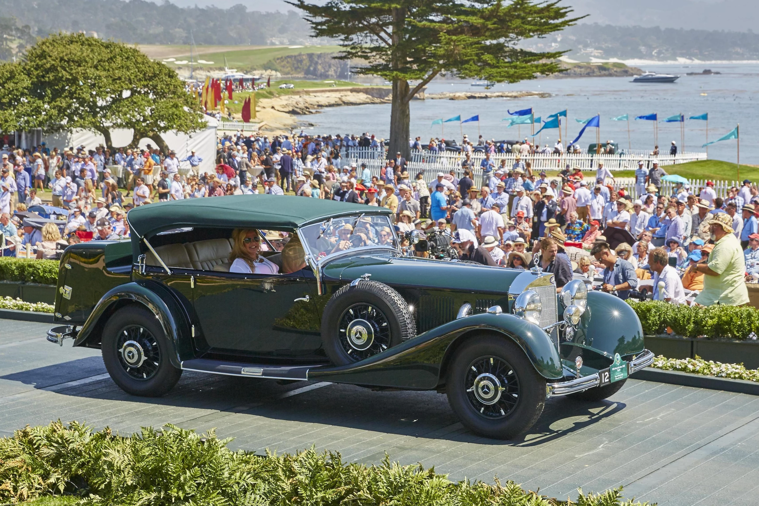 No Sale | 1936 Mercedes-Benz 500K Offener Tourenwagen | High Bid: $1,200,000 | Bonhams | Quail Auction, Los Angeles | 14 Aug 2020 | Lot 33 | Estimate: $2,000,000 to $2,500,000 | Official Bonhams Auction Page
