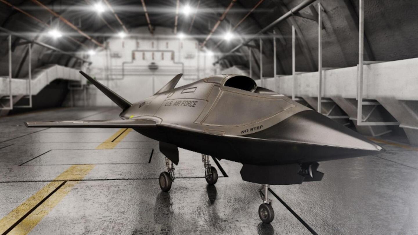 This hand-out sketch from a March, 2016 Air Force Research Labs (AFRL) presentation on its Low Cost Attritable Aircraft Technology (LCAAT) program offered quite a bit of insight into the final Valkyrie