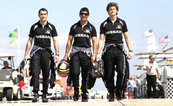 Lucas and team mates