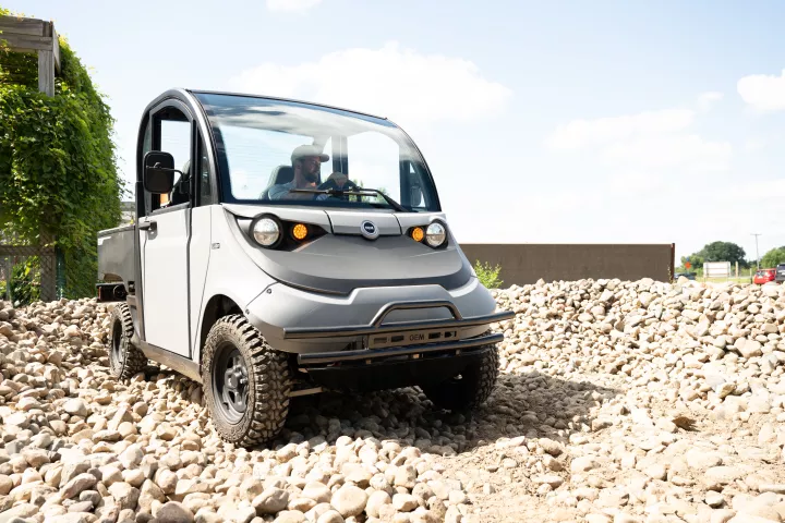 "Redefining the category as the most versatile electric work UTV, the GEM eX combines street-legal low-speed-vehicle certification with commercial-grade all-terrain capability – seamlessly transitioning from pavement to gravel to off-road worksites"