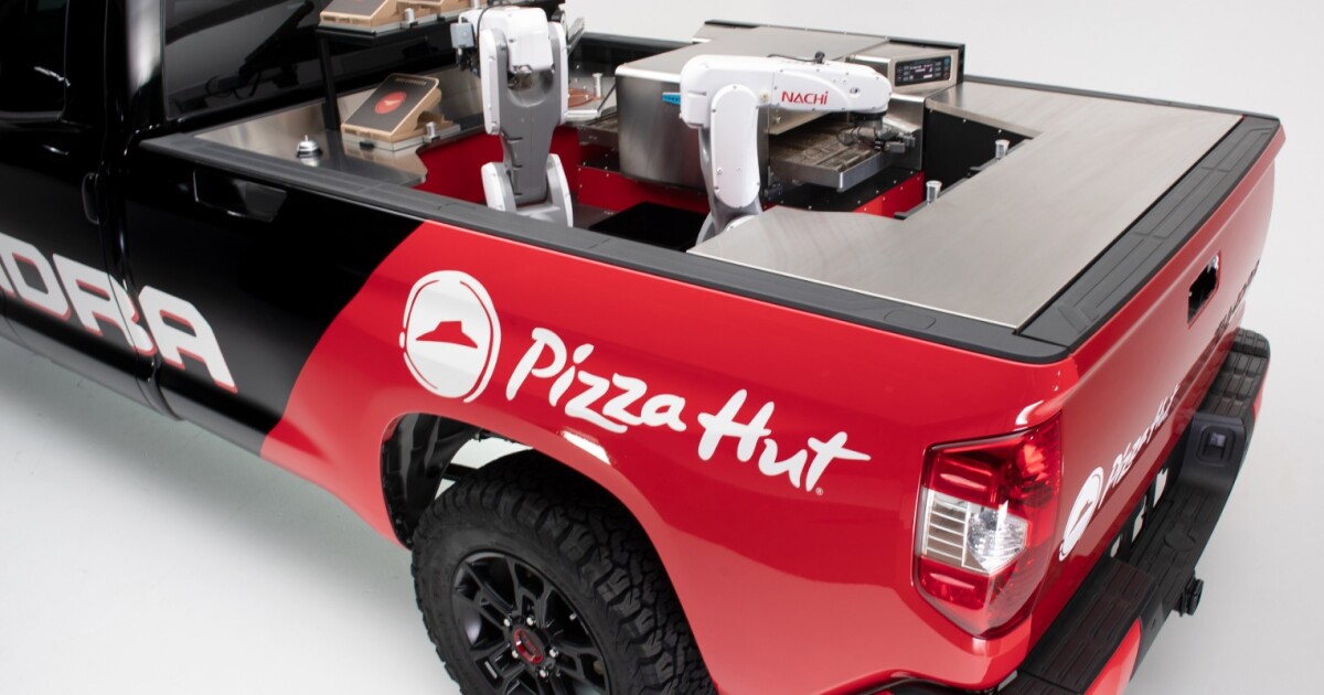 Toyota Offers Tundra Pie Pro Hydrogen Fueled Mobile Pizza Maker At Sema Toyota Offers Tundra Pie Pro Hydrogen Fueled Mobile Pizza Maker At Sema