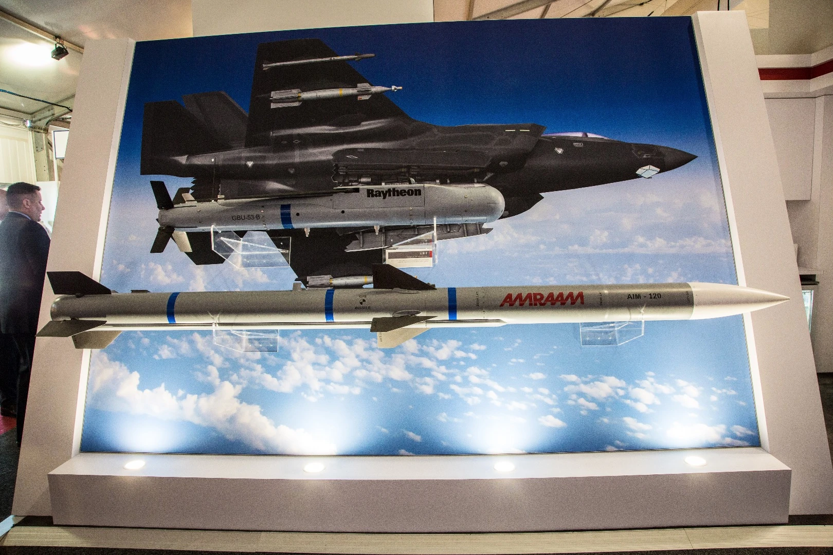 Raytheon's GBU-53-B and AIM-120 missiles