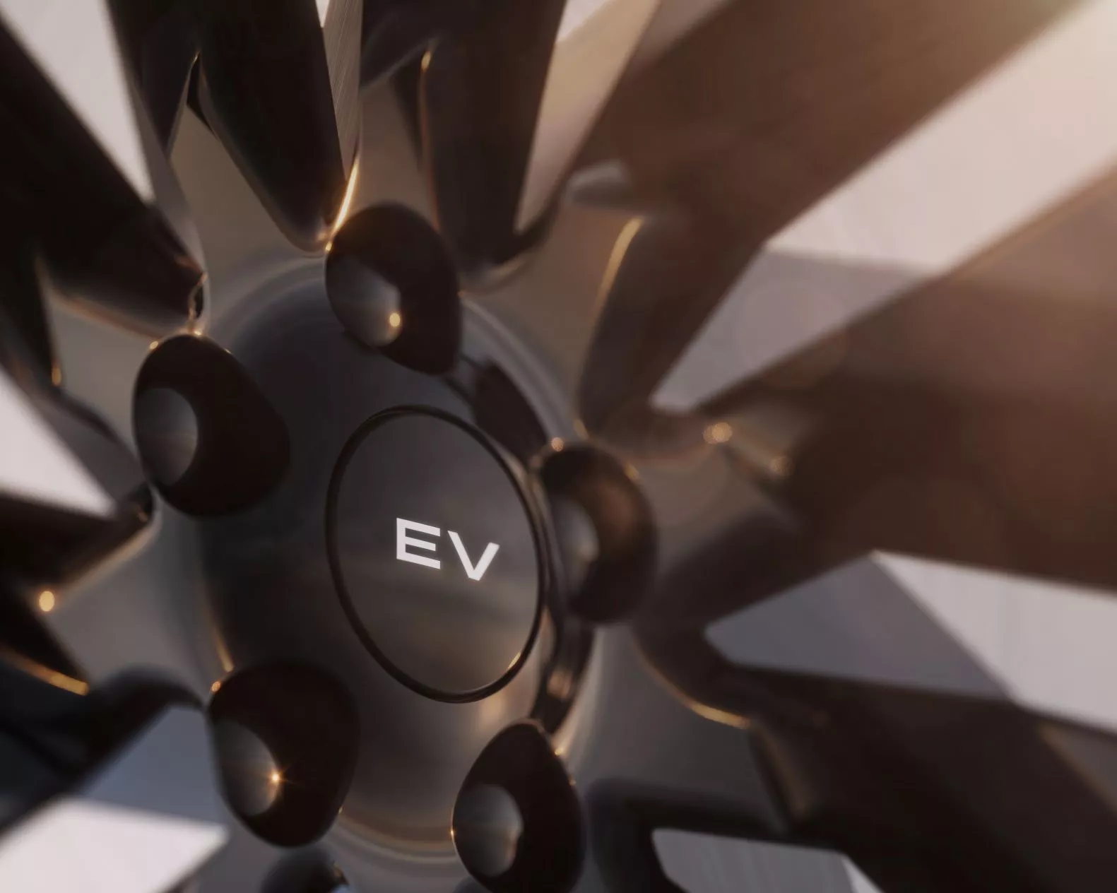 EV wheel badging