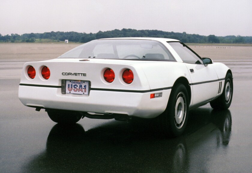 1984 Corvette © General Motors