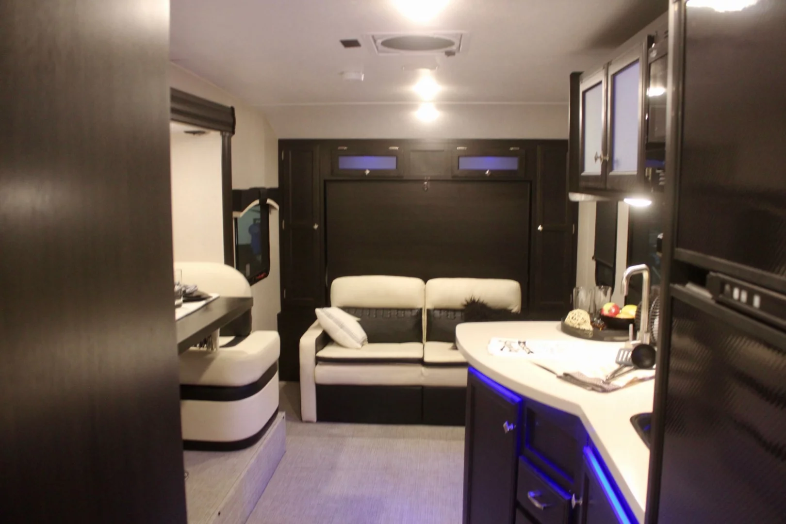 Inside the KZ RV Sonic X concept camping trailer