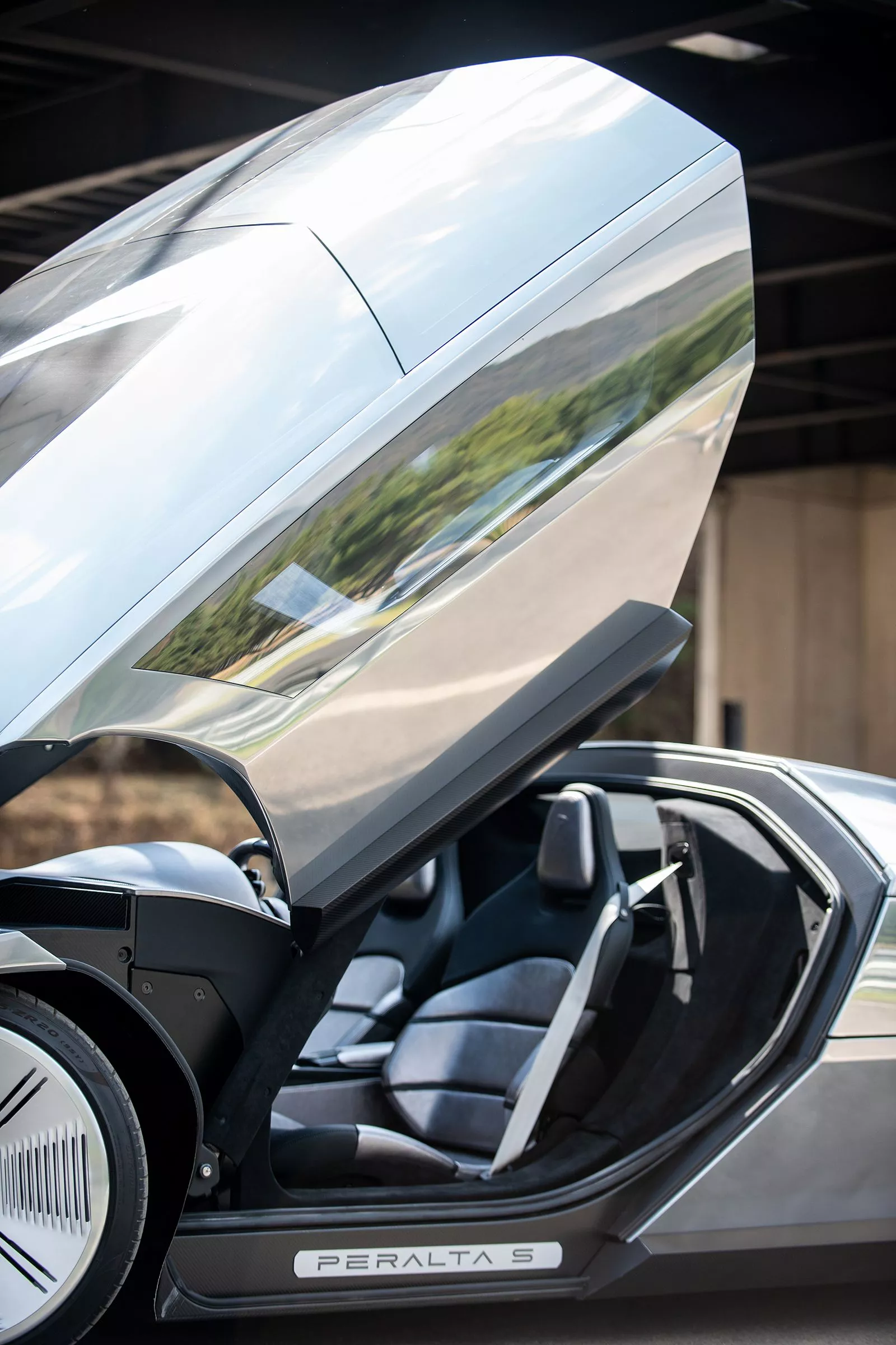 The Peralta S has a unique take on "lambo doors," I'd say