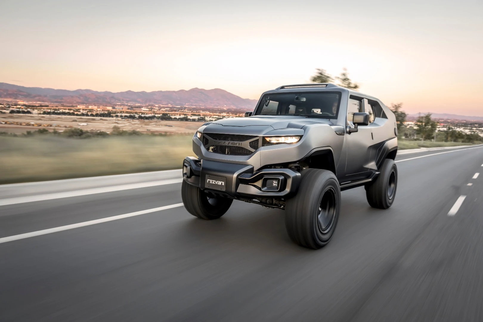 With 500-hp of Hemi V8 power on tap, the Tank is sure to be fun to drive, though probably a bit clunky on the road with those oversized M/T tires